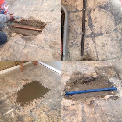 slab leak repair