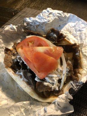 Gyros sandwich