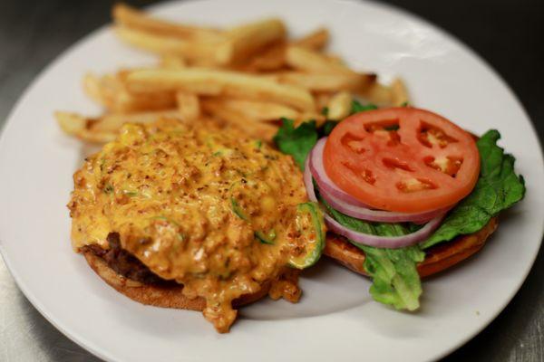 Mezcalero Cheeseburger