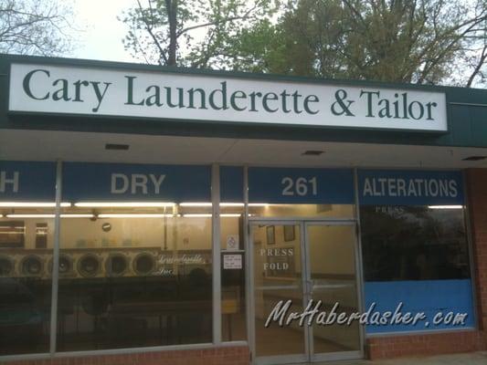 Storefront, it has been a while since I seen the word Launderette used.