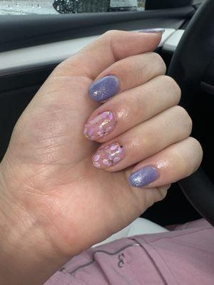 lavendar nails