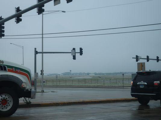 Airport view, from Route 64 and Powis Road.