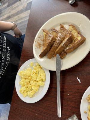 Half order French toast