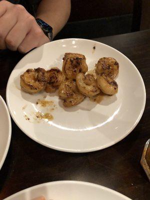 Side of hibachi shrimp