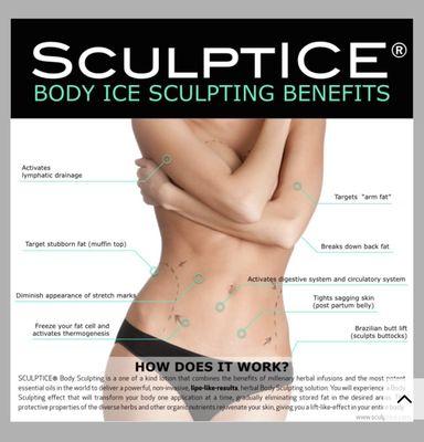 Sculpt ice Body contouring