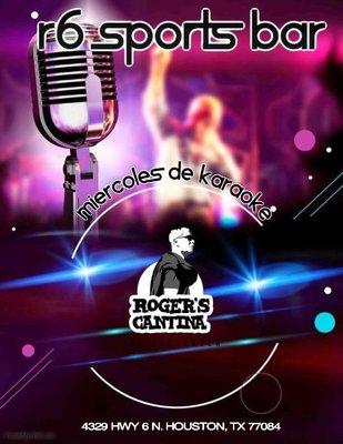 Miercoles de karaoke
 #karaoke77084
 #freekaraoke