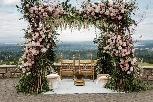 Mandap and decor