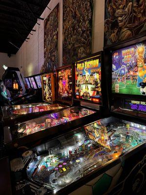 Pinball machines!