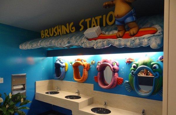 Tender Care Pediatric Dentistry Brushing Station