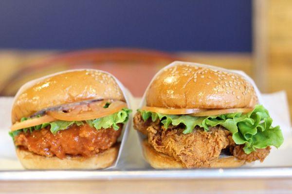 Fried Chicken Sammies