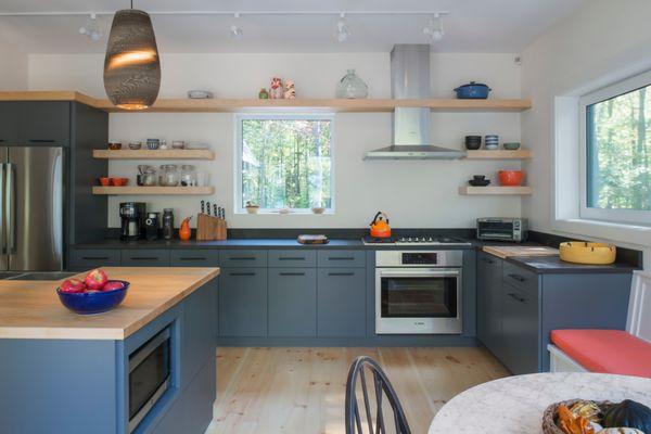 Healthy, environmentally-friendly, affordable kitchen cabinetry from balance design studio