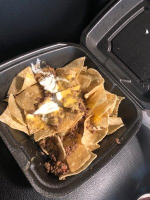 Shitty fuckin Beef Mucho Nachos