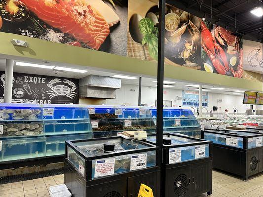 Seafood area