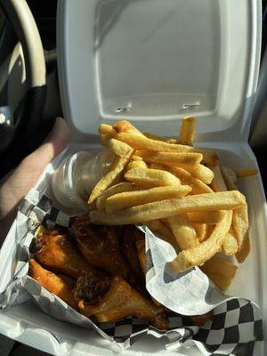 Mango Habanero Wings Combo