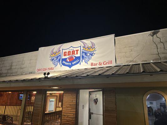 The G.O.A.T Sports Grill
Refugio Texas