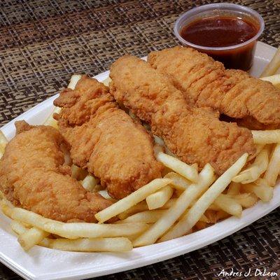 Chicken Tenders with Fries