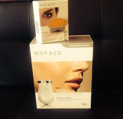 The Nuface Trinity Pro & Wrinkle Remover is now ready for purchase here at Studio 32.