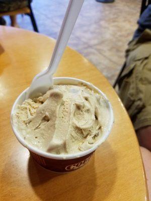 Coffee Lovers Only: coffee Ice Cream, Roasted Almonds, Heath® Bar and Caramel. Wowser!