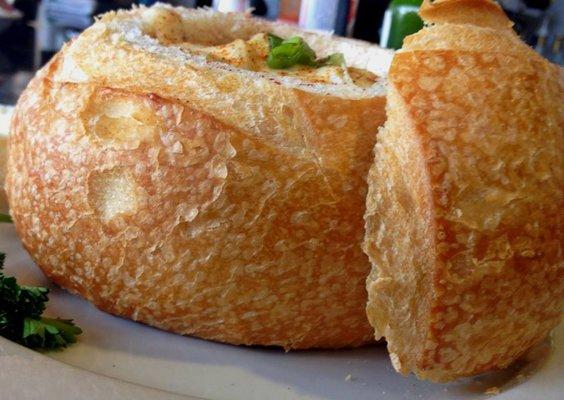 Mimosa Bread Bowls