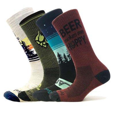 Performance socks made in USA with Akinz designs!