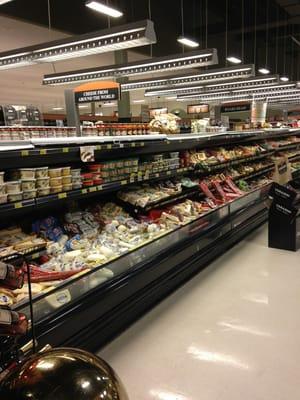 Decent Cheese/Appetizer section next to deli