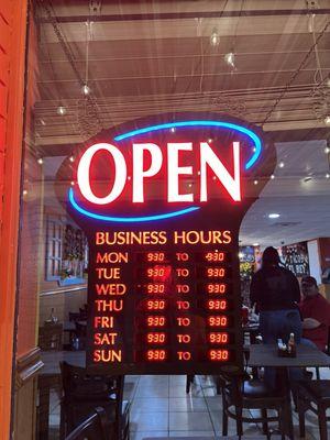 Business Hours