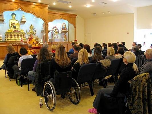 Meditation class at KMC Texas