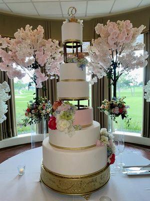 Faux 6 Layer Wedding Cake