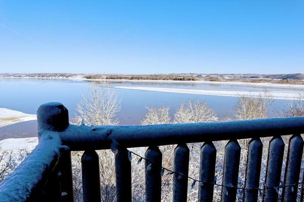 The amazing few from the Lodge from your own private balcony...