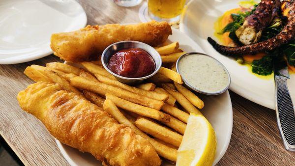 IPA Battered Fish & Chips