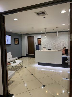 Front reception area