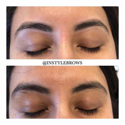 Brows transformation!!