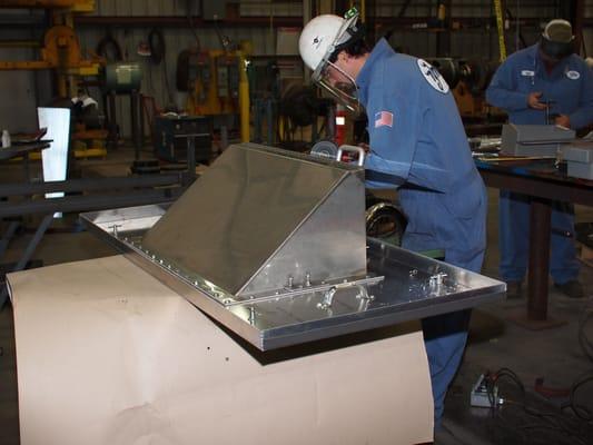 Custom stainless steel fabrication