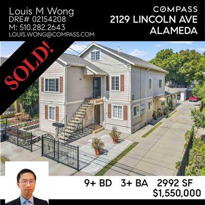 2129 Lincoln Alameda
 SOLD!