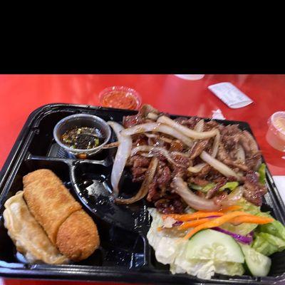 Bento Box Beef Teriyaki