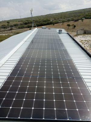 Off Grid Solar Systems installed by CC Solar.