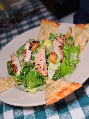 Chicken Caesar salad