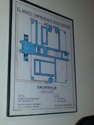 evacuation plan