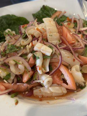 Squid salad