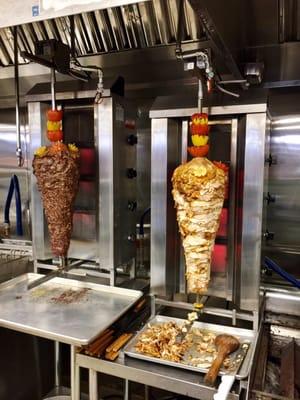 Shawarma station