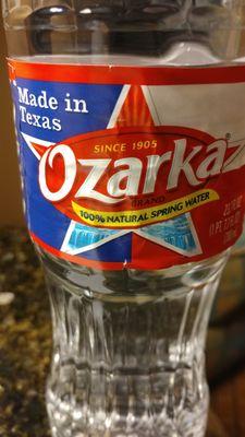 Nestle is also distributor for Ozarka, "Made in Texas."