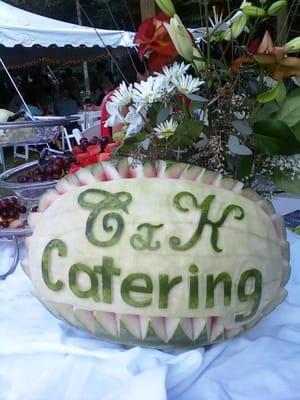 We do Fruit Carvings & Ice Sculptures Too!!