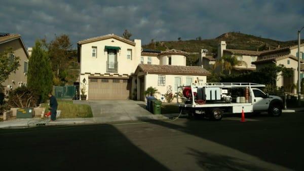 Clearing some storm drains before the Thanksgiving holidays @ www.glrooter.com