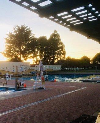 Evening lap swim