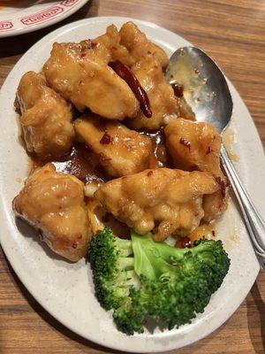 General Tsao chicken