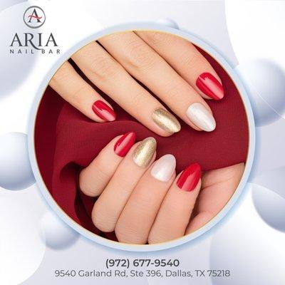 Need a new summer nail style? 
We have the perfect style for you! 
Come in and get your gel nails, acrylics, shellac manicure, pedic