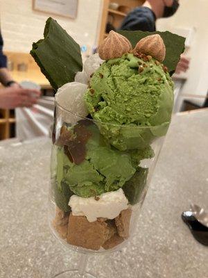 Matcha parfait