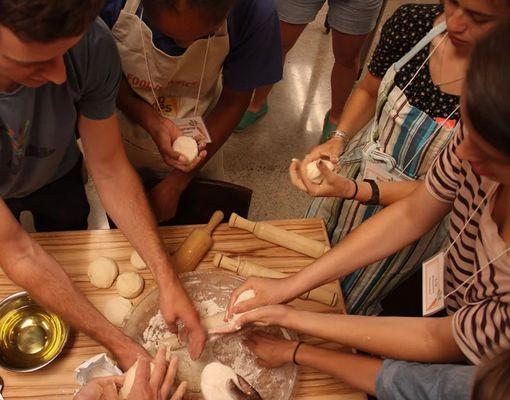 Hands on cooking classes.