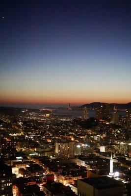 Sunset view from Premier Room, Bridge View