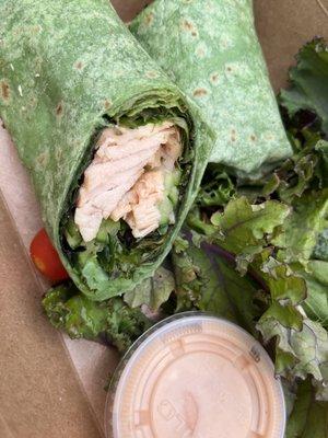 Salmon wrap